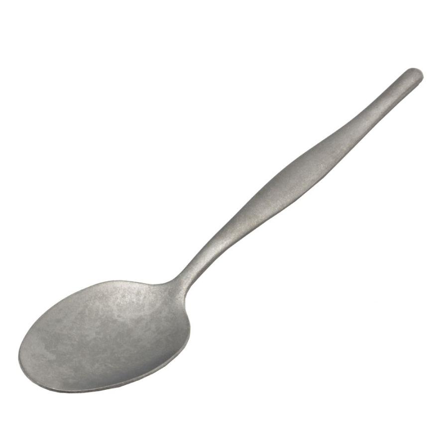 スプーン ディナースプーン マット シルバー色 銀色 つや消し ステンレス テーブルセッティング ヴェリーノ キッチン用品 結婚祝 食洗機対応 66676 | ブランド登録なし | 12