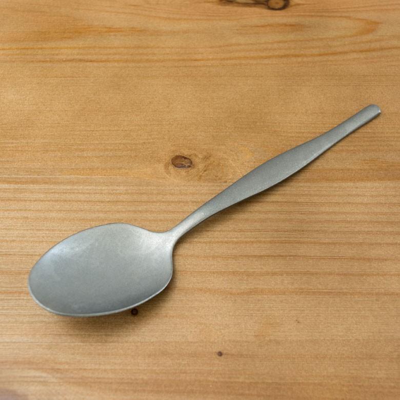 スプーン ディナースプーン マット シルバー色 銀色 つや消し ステンレス テーブルセッティング ヴェリーノ キッチン用品 結婚祝 食洗機対応 66676 | ブランド登録なし | 07