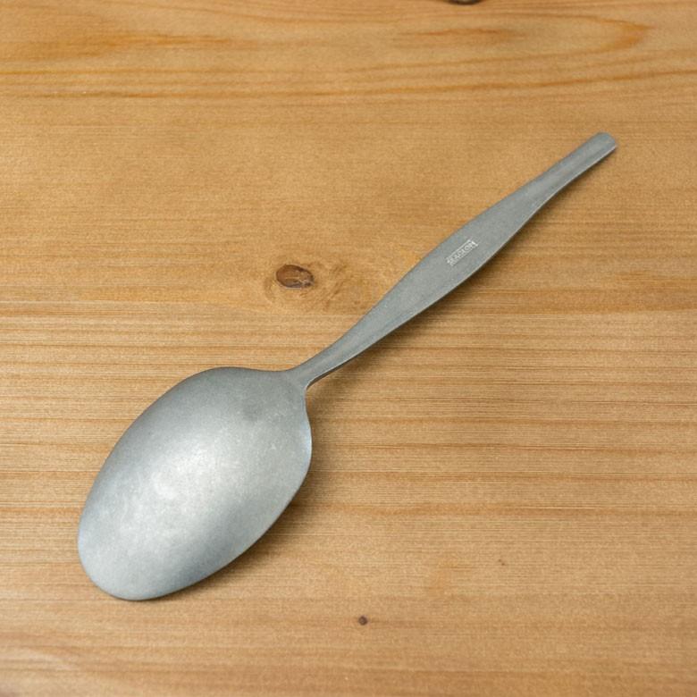 スプーン ディナースプーン マット シルバー色 銀色 つや消し ステンレス テーブルセッティング ヴェリーノ キッチン用品 結婚祝 食洗機対応 66676 | ブランド登録なし | 08