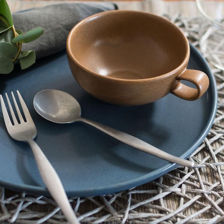 スプーン スープスプーン マット シルバー色 銀色 つや消し ステンレス テーブルセッティング ヴェリーノ キッチン用品 結婚祝 食洗機対応 66680 | ブランド登録なし | 02