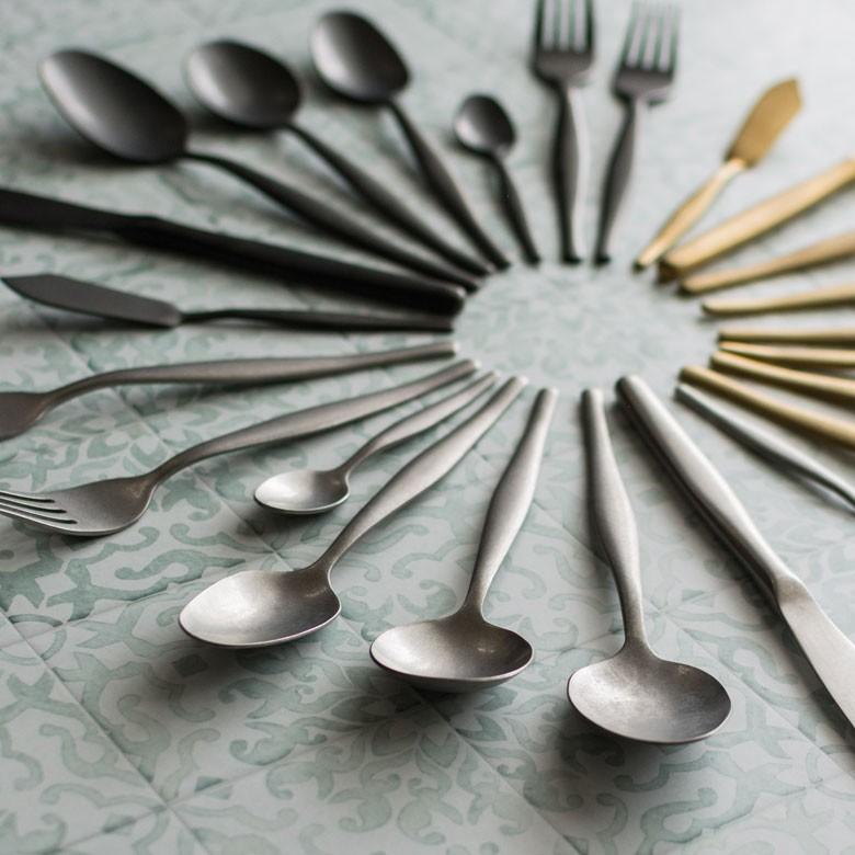 スプーン スープスプーン マット シルバー色 銀色 つや消し ステンレス テーブルセッティング ヴェリーノ キッチン用品 結婚祝 食洗機対応 66680 | ブランド登録なし | 04