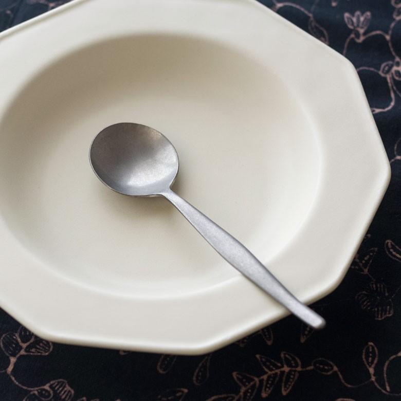 スプーン スープスプーン マット シルバー色 銀色 つや消し ステンレス テーブルセッティング ヴェリーノ キッチン用品 結婚祝 食洗機対応 66680 | ブランド登録なし | 07