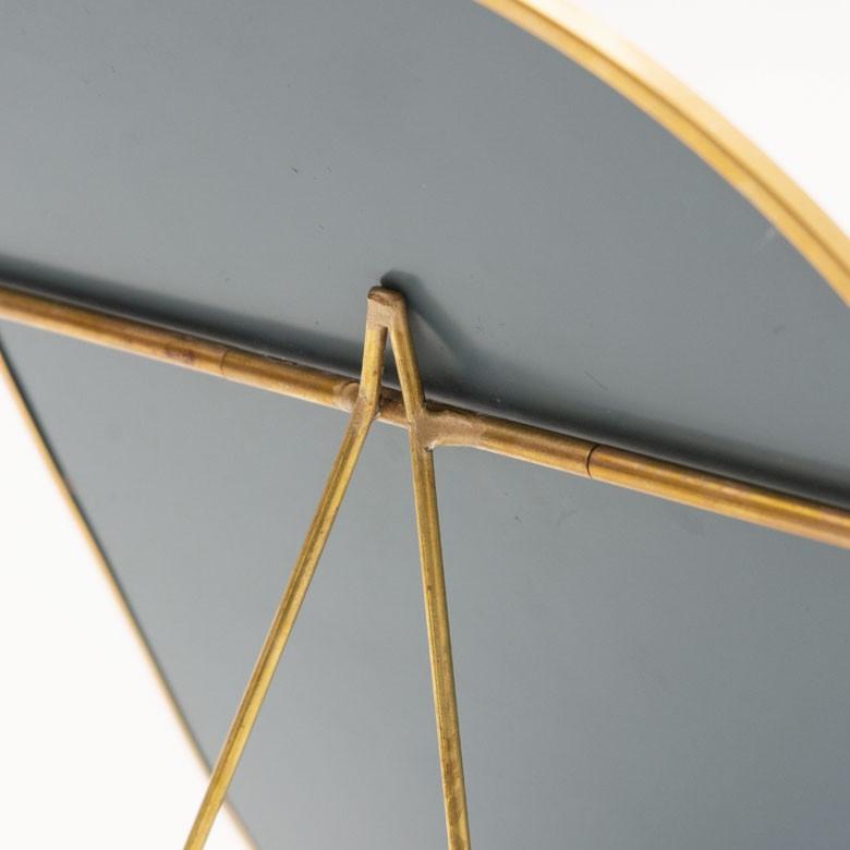 スタンドミラー 鏡 かがみ カガミ ミラー 卓上鏡 テーブル アンティーク調 コンパクト オーバル 化粧鏡 可愛い メイクアップミラー 軽量 インテリア雑貨 66715 | ELEMENTS（インテリア） | 06