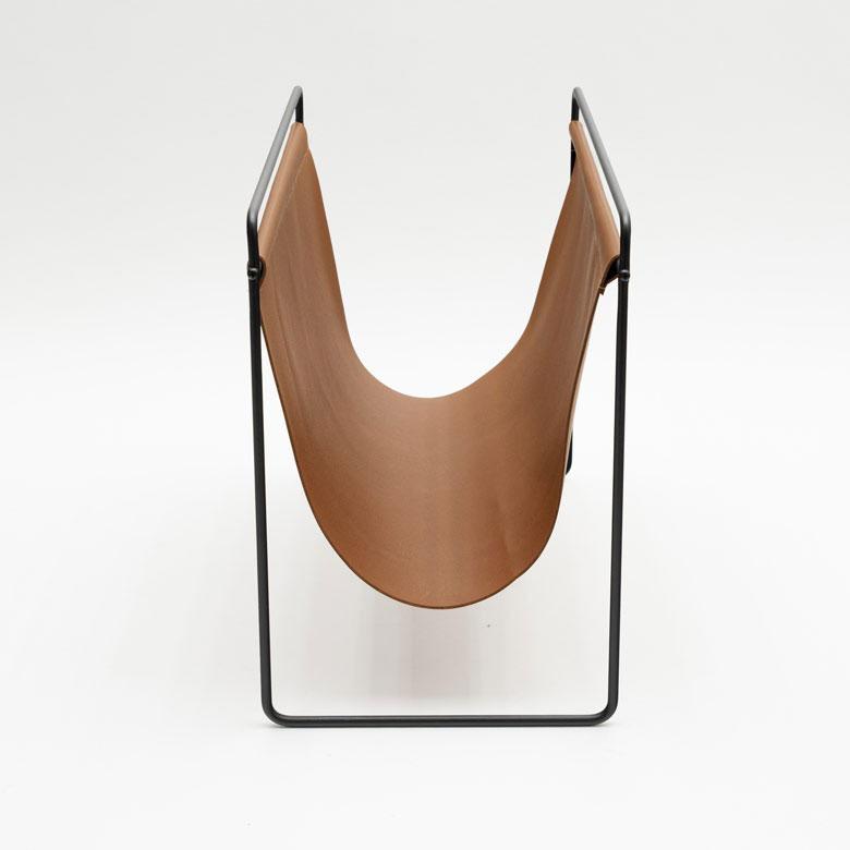 マガジンラックホルダー ラック 薄型 スリム コンパクト ソファ横 収納 新聞 茶色 ブラウン アイボリー グレー 一人暮らし ワンルーム ミッドセンチュリー 6672 | ELEMENTS（インテリア） | 19