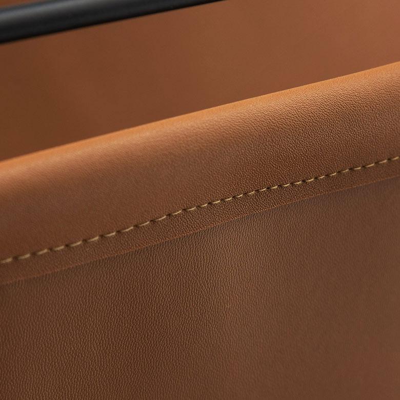 マガジンラックホルダー ラック 薄型 スリム コンパクト ソファ横 収納 新聞 茶色 ブラウン アイボリー グレー 一人暮らし ワンルーム ミッドセンチュリー 6672 | ELEMENTS（インテリア） | 05