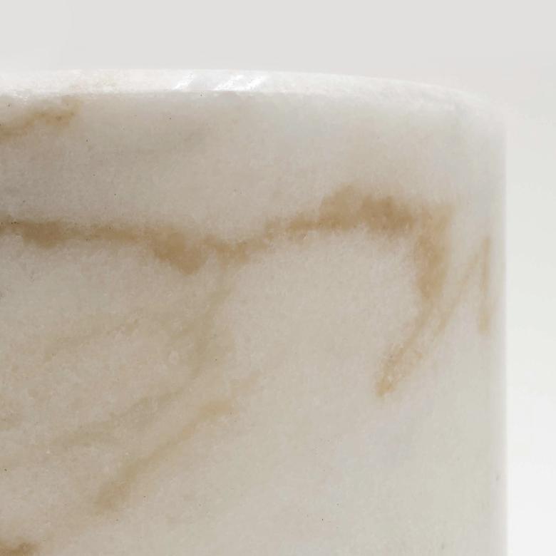 トイレブラシ トイレタリー トイレ ブラシ 掃除グッズ 丸型 天然大理石 マーブル柄 ホワイト トイレ用品 清掃用品 白 陶器 スタイリッシュ 66730 | ELEMENTS（インテリア） | 10