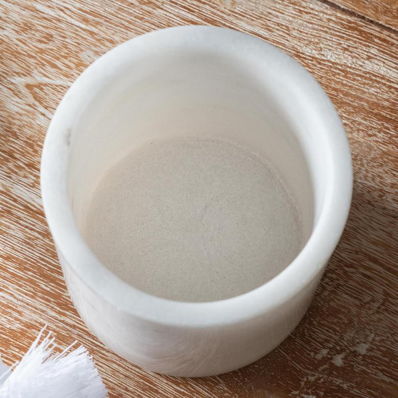 トイレブラシ トイレタリー トイレ ブラシ 掃除グッズ 丸型 天然大理石 マーブル柄 ホワイト トイレ用品 清掃用品 白 陶器 スタイリッシュ 66730 | ELEMENTS（インテリア） | 17