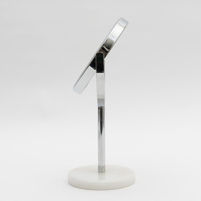 卓上ミラー スタンド 丸型 両面鏡 3倍 拡大鏡 天然大理石 スタンドミラー 鏡 卓上鏡 テーブルミラー 2面鏡 メイク 化粧鏡 ラウンド ミラー ホテル 66735 | ELEMENTS（インテリア） | 14