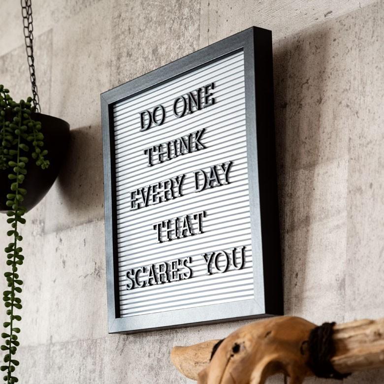 レターボード 文字パーツ付き 幅30cm 正方形 英文字 数字 結婚式 サインボード メッセージボード ウェルカムボード Sサイズ 66748 | ブランド登録なし | 12