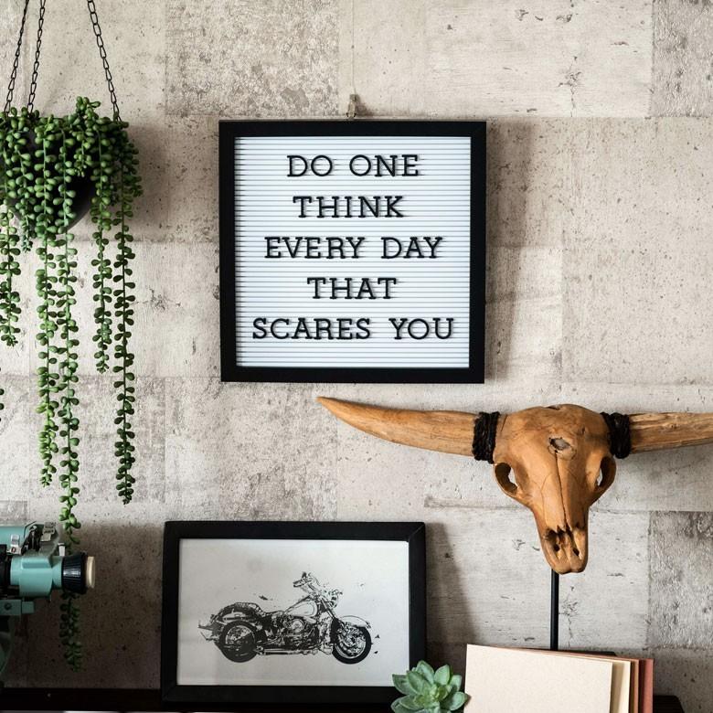 レターボード 文字パーツ付き 幅30cm 正方形 英文字 数字 結婚式 サインボード メッセージボード ウェルカムボード Sサイズ 66748 | ブランド登録なし | 06