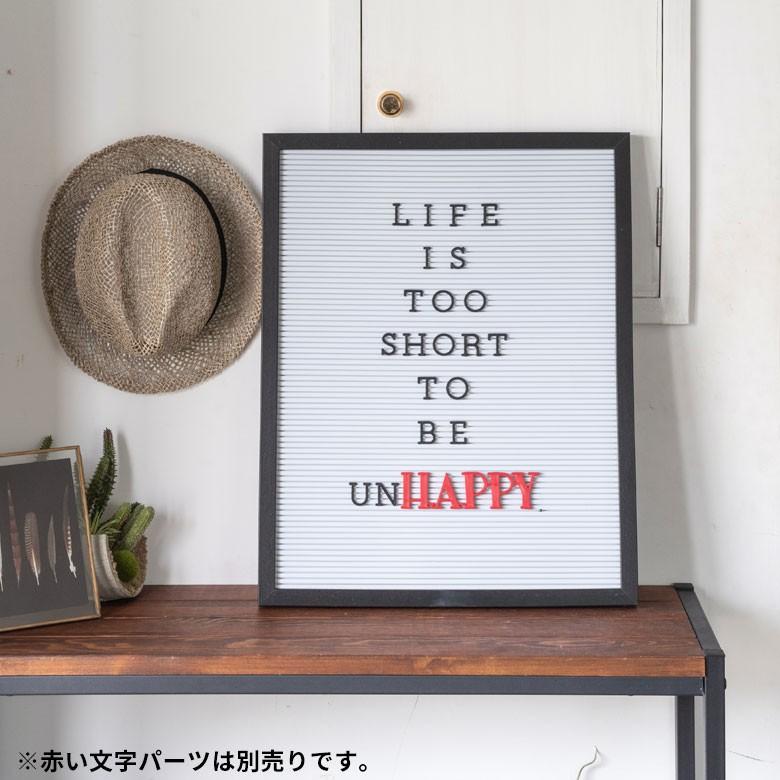 レターボード 文字パーツ付き 幅40cm 長方形 英文字 数字 結婚式 サインボード メッセージボード ウェルカムボード Mサイズ 66749 | ELEMENTS（インテリア） | 17