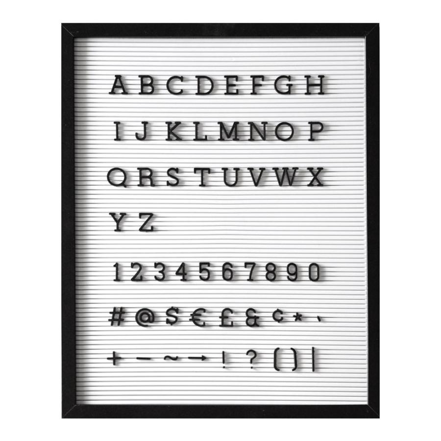 レターボード 文字パーツ付き 幅40cm 長方形 英文字 数字 結婚式 サインボード メッセージボード ウェルカムボード Mサイズ 66749 | ELEMENTS（インテリア） | 19
