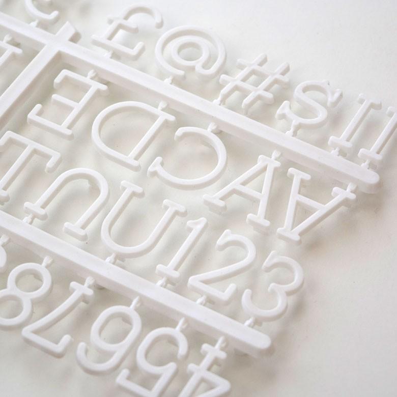 レターボード 文字パーツ付き 幅40cm 長方形 英文字 数字 結婚式 サインボード メッセージボード ウェルカムボード Mサイズ ブラック 66751 | ELEMENTS（インテリア） | 10