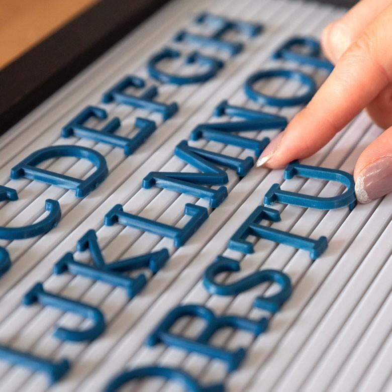 レターボード用 文字パーツ アルファベット 英字 数字 ネイビーブルー 青 結婚式 サインボード メッセージボード ウェルカムボード テキストパーツ Elements 通販 Yahoo ショッピング