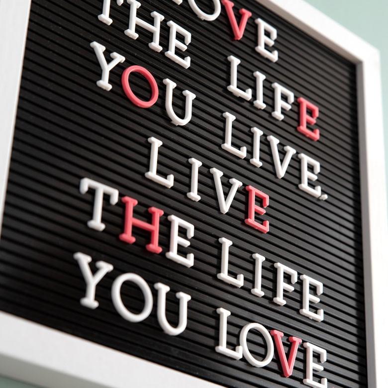 レターボード用文字パーツ アルファベット 英字 数字 191ピース ピンク 結婚式 サインボード メッセージボード ウェルカムボード テキストパーツ 66756 | ブランド登録なし | 08