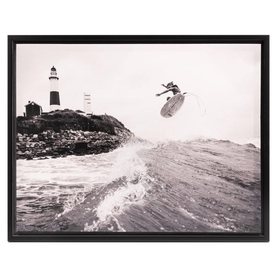 壁掛け アート フレーム アートパネル シーサイド サーフボード 71×56cm フォト 写真 黒 ブラック フレーム パネル インテリア 風景画 スタイリッシュ 66806 | ブランド登録なし | 13