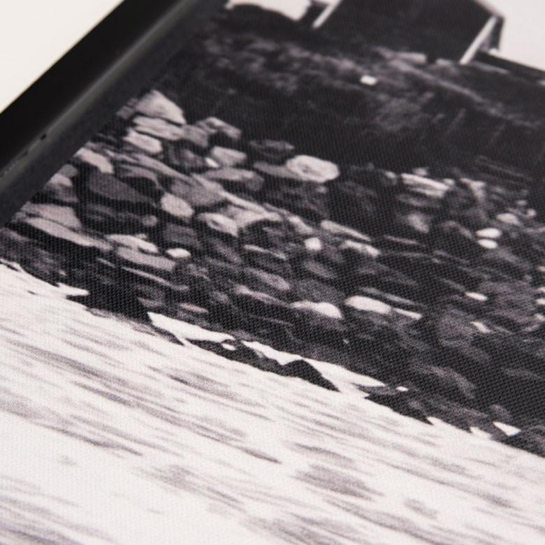 壁掛け アート フレーム アートパネル シーサイド サーフボード 71×56cm フォト 写真 黒 ブラック フレーム パネル インテリア 風景画 スタイリッシュ 66806 | ブランド登録なし | 07