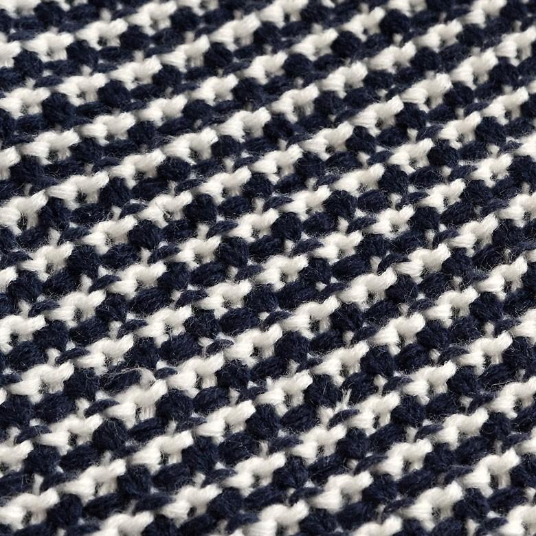 ニットブランケット 約100×140cm ブランケット 膝掛け タッセル付き 毛布 大判 おしゃれ 冬 肩掛 ふんわり ポンチョ 66887 | ブランド登録なし | 12