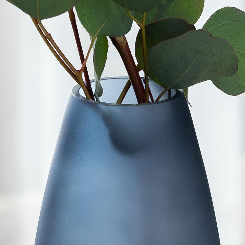 花瓶 フラワー ベース 高さ27cm トール ツートンカラー  クリア 透明 花びん 花器  ガラス 丸 円柱 生花 グリーン おしゃれ 北欧 リゾート アジアン 雑貨 66897 | ブランド登録なし | 19