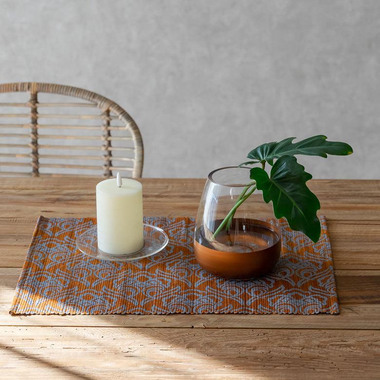 花瓶 フラワー ベース 高さ15.5cm コクーン ツートンカラー クリア 透明 花びん 花器  ガラス 丸 円柱 花 グリーン おしゃれ 北欧 リゾート 西海岸 新生活 66899 | ブランド登録なし | 03