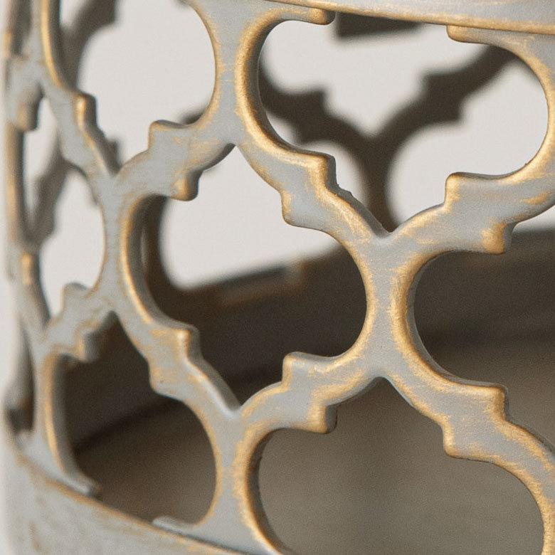 蚊取り 線香 入れ 2個セット 蓋付き 円形 モロッカン柄 スチール製 ブラック ゴールド シルバー ホルダー 蚊遣り アウトドア かやり 蚊やり おしゃれ 66917- | ELEMENTS（インテリア） | 10