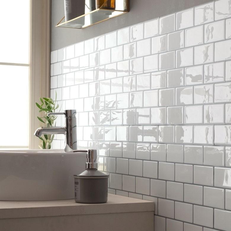 タイルシール サブウェイタイルシール 20枚入り 防水 水回り 壁面 DIY リメイク ウォールステッカー 壁紙 シート 66918-20 | ELEMENTS（インテリア） | 18