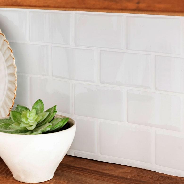 タイルシール サブウェイタイルシール 1枚入り 防水 水回り 壁面 DIY リメイク ウォールステッカー 壁紙 シート 66918 | ELEMENTS（インテリア） | 16