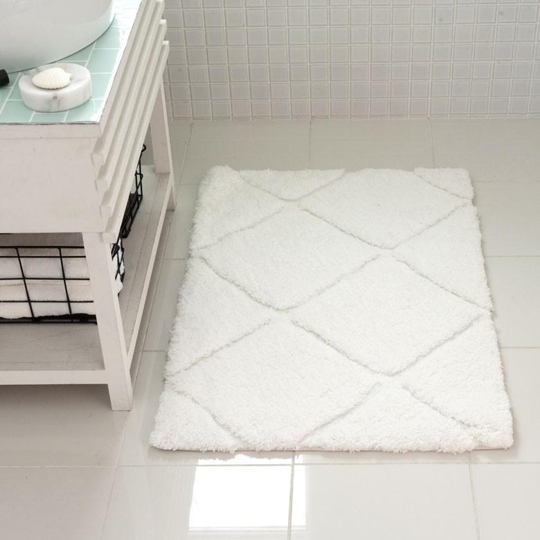 玄関マット ラグマット 約60×90m ノンスリップ 加工 凹凸 3D 立体ラグ カーペット マット 滑り止め おしゃれ 床暖房対応 ホットカーペット対応 66925 | ブランド登録なし | 01