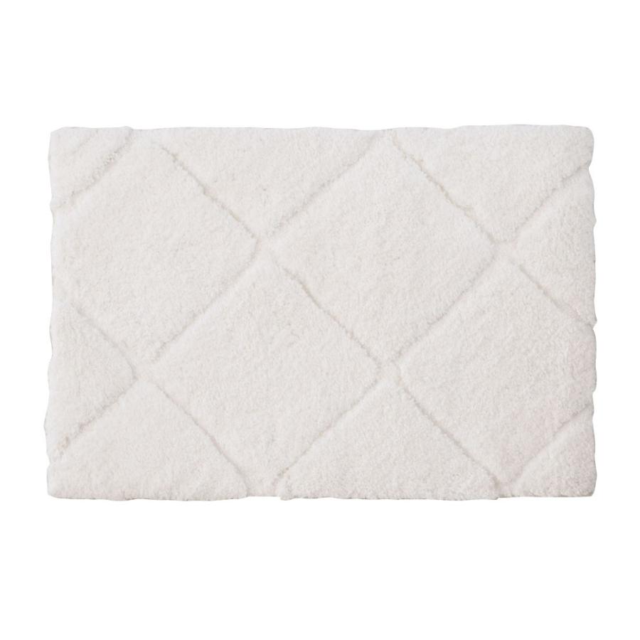 玄関マット ラグマット 約60×90m ノンスリップ 加工 凹凸 3D 立体ラグ カーペット マット 滑り止め おしゃれ 床暖房対応 ホットカーペット対応 66925 | ブランド登録なし | 19