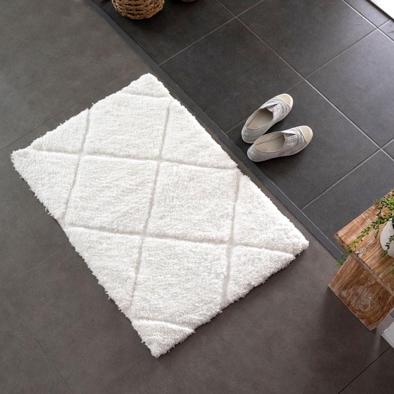 玄関マット ラグマット 約60×90m ノンスリップ 加工 凹凸 3D 立体ラグ カーペット マット 滑り止め おしゃれ 床暖房対応 ホットカーペット対応 66925 | ブランド登録なし | 04