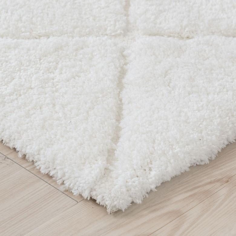 ラグ ラグマット 約 140 × 200 cm ノンスリップ 加工 凹凸 3D 立体ラグ カーペット マット 滑り止め おしゃれ 床暖房対応 ホットカーペット対応 66929 | ブランド登録なし | 05