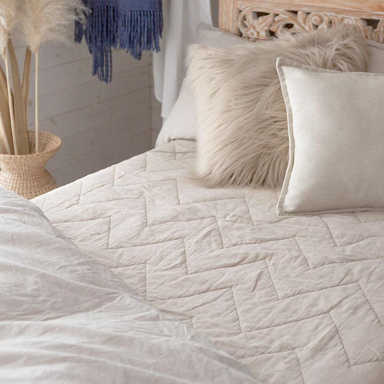 マルチカバー ソファ シェブロン柄 大判 長方形  W約150cm コットン 綿 洗える ウォッシャブル 北欧 肌がけ 薄手 66931 | ELEMENTS（インテリア） | 21