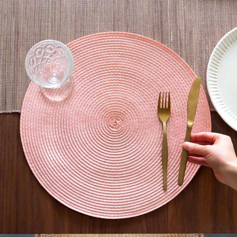 ランチョンマット ラウンド プレースマット テーブルウェア 子供 北欧 おしゃれ 円形 丸型 1枚 ランチマット キッズ キッチン用品 66949 | ブランド登録なし | 21