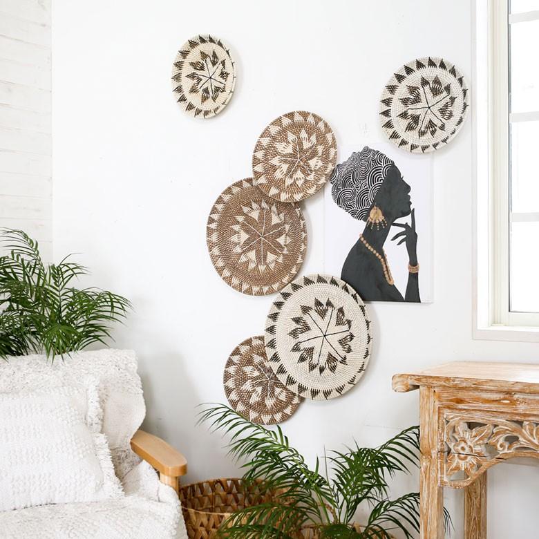 アートパネル 女性 横向き キャンパス 幅37.5cm 高さ50cm アフリカン 絵 アート アート 壁掛 リゾート ウォールデコレーション おしゃれ  ウーマン 66963 | ブランド登録なし | 11