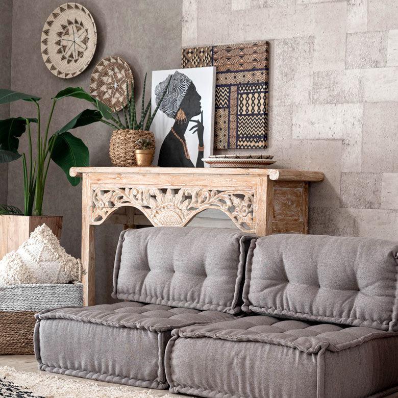 アートパネル ネイティブ柄 キャンパス 幅50cm 高さ50cm 正方形