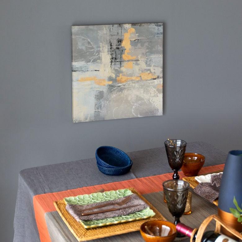 アートパネル モダンアート アブストラクト キャンパス 幅50cm 絵 アート キャンパスアート 壁掛 北欧 ウォールデコレーション おしゃれ バリアート 66970 | ELEMENTS（インテリア） | 11