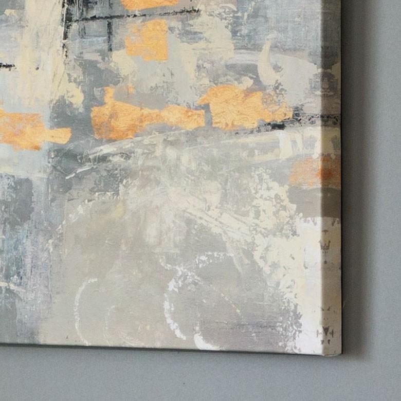 アートパネル モダンアート アブストラクト キャンパス 幅50cm 絵 アート キャンパスアート 壁掛 北欧 ウォールデコレーション おしゃれ バリアート 66970 | ELEMENTS（インテリア） | 13