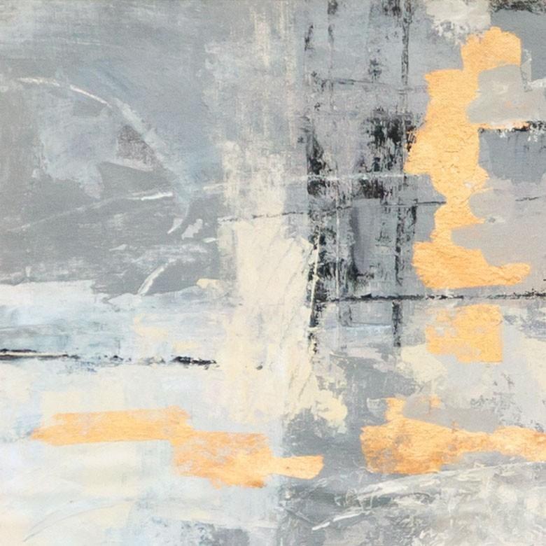 アートパネル モダンアート アブストラクト キャンパス 幅50cm 絵 アート キャンパスアート 壁掛 北欧 ウォールデコレーション おしゃれ バリアート 66970 | ELEMENTS（インテリア） | 02