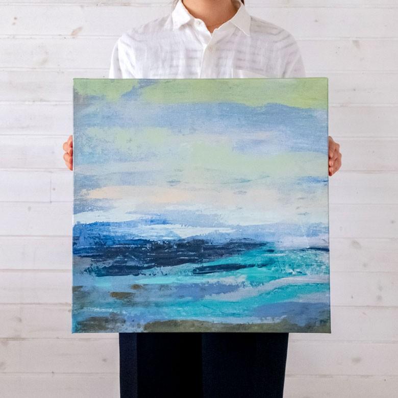 アートパネル 海 オーシャン キャンパス 幅50cm 絵 アート キャンパスアート 壁掛 西海岸 ハワイ グアム バリ ビーチ ウォールデコレーション おしゃれ 66971 | ブランド登録なし | 06