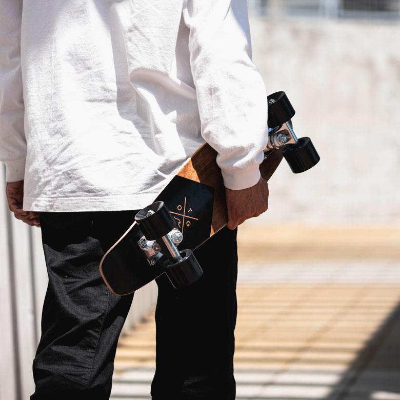 スケートボード ミニ クルージング ボード ペニータイプ ブラック 小さめ 子供 西海岸 インテリア 飾り ウッド 木製 アウトドア スケボー おしゃれ 66981-bk | ブランド登録なし | 08