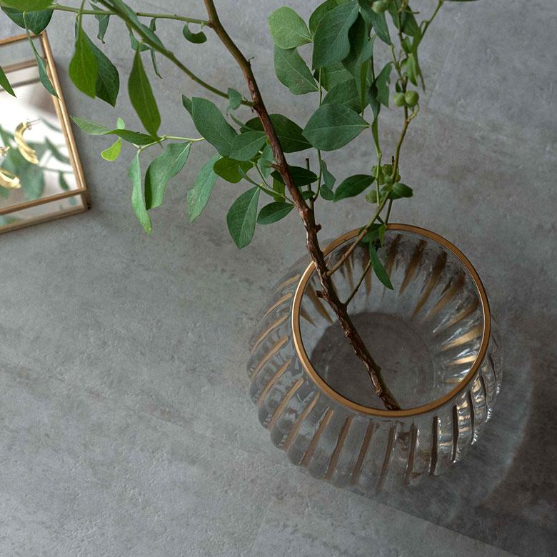 フラワーベース クリア ガラス 花瓶 Mサイズ アンティーク ゴールド 花器 一輪挿し 生花 置き物 北欧 かわいい リゾート アジアン インテリア 66984 | ブランド登録なし | 05