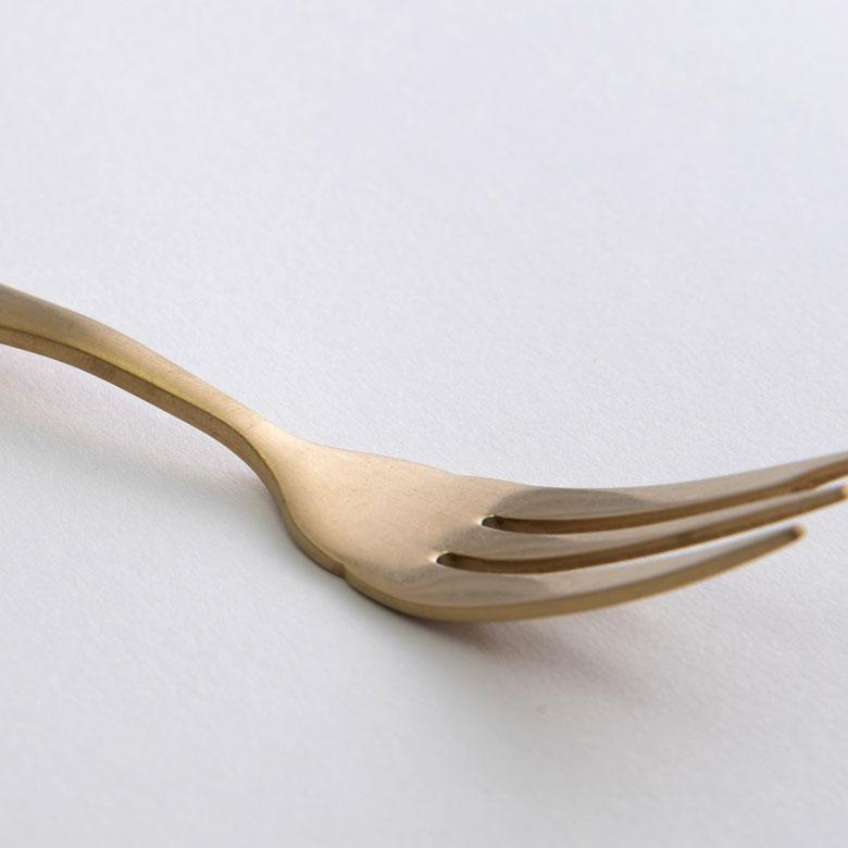 フォーク ケーキフォーク マット ゴールド色 金色 つや消し ステンレス テーブルセッティング ヴェリーノ キッチン用品 結婚祝 食洗機対応 66985 | ELEMENTS（インテリア） | 13