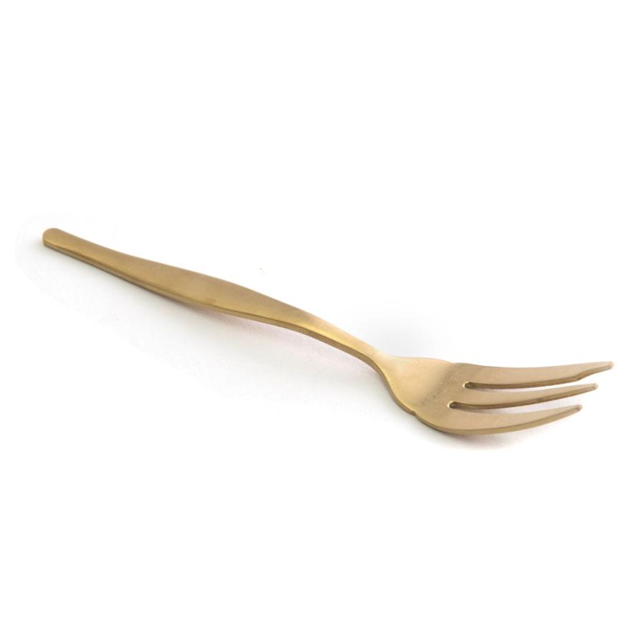 フォーク ケーキフォーク マット ゴールド色 金色 つや消し ステンレス テーブルセッティング ヴェリーノ キッチン用品 結婚祝 食洗機対応 66985 | ELEMENTS（インテリア） | 17