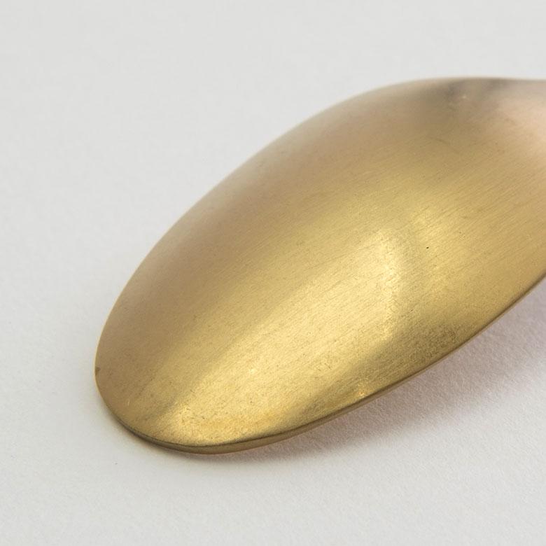 スプーン ティースプーン  マット ゴールド色 金色 つや消し ステンレス テーブルセッティング ヴェリーノ キッチン用品 結婚祝 食洗機対応 66986 | ELEMENTS（インテリア） | 08
