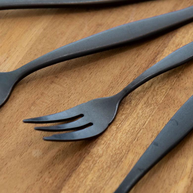 フォーク ケーキフォーク マット ブラック 黒 つや消し ステンレス テーブルセッティング ヴェリーノ キッチン用品 結婚祝 食洗機対応 66987 | ELEMENTS（インテリア） | 12