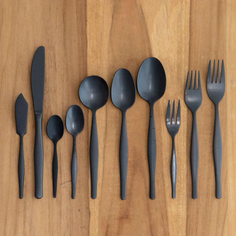 フォーク ケーキフォーク マット ブラック 黒 つや消し ステンレス テーブルセッティング ヴェリーノ キッチン用品 結婚祝 食洗機対応 66987 | ELEMENTS（インテリア） | 16