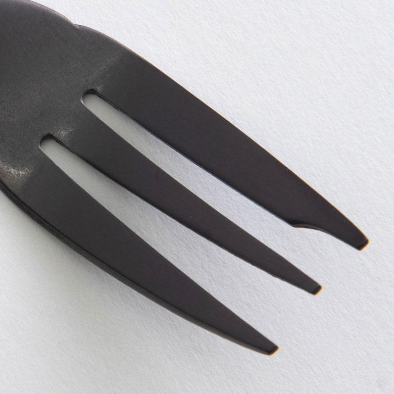 フォーク ケーキフォーク マット ブラック 黒 つや消し ステンレス テーブルセッティング ヴェリーノ キッチン用品 結婚祝 食洗機対応 66987 | ELEMENTS（インテリア） | 03