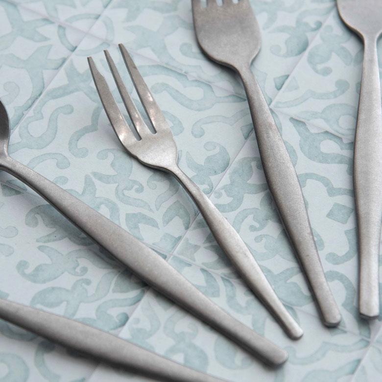 フォーク ケーキフォーク マット シルバー色 銀色 つや消し ステンレス テーブルセッティング ヴェリーノ キッチン用品 結婚祝 食洗機対応 66989 | ELEMENTS（インテリア） | 04