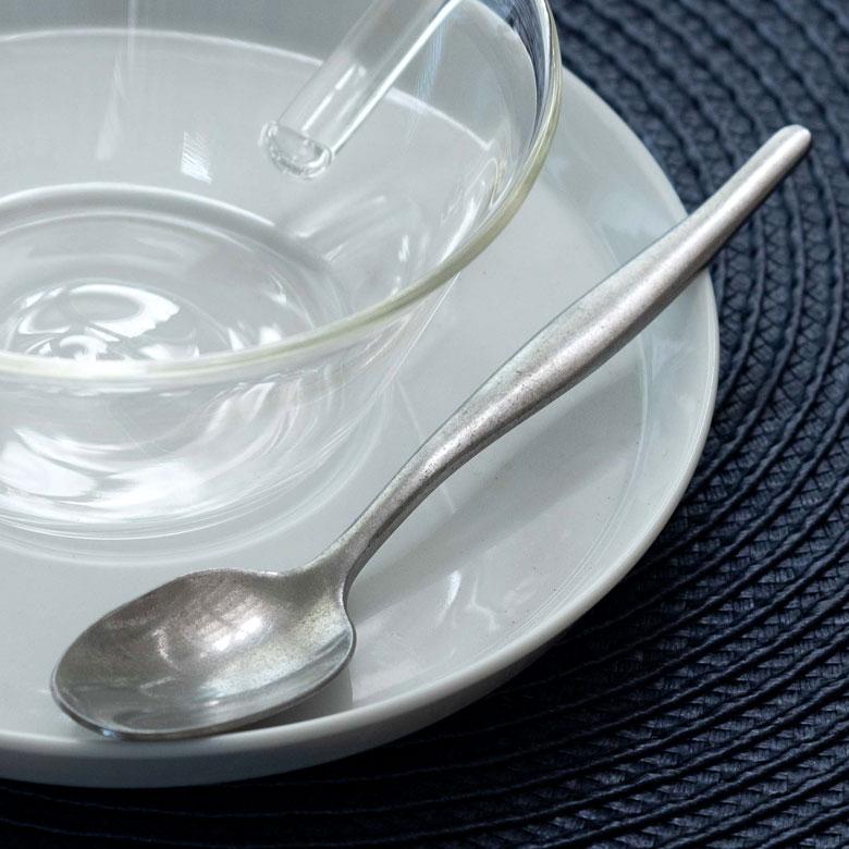 ティースプーン スプーン マット シルバー色 銀色 つや消し ステンレス テーブルセッティング ヴェリーノ キッチン用品 結婚祝 食洗機対応 66990 | ELEMENTS（インテリア） | 02