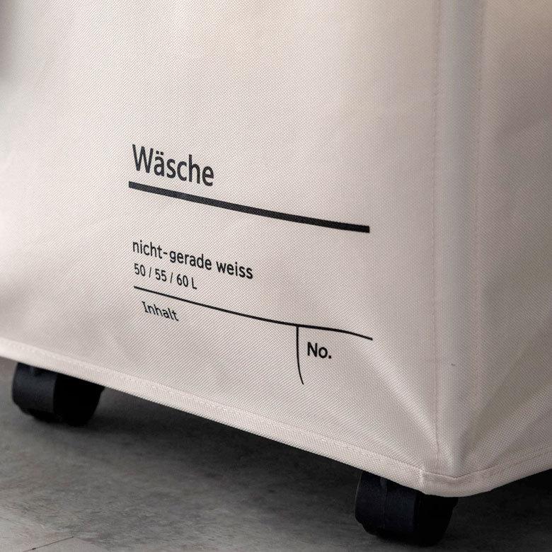 ランドリーバスケット洗濯カゴ キャスター付き 大容量 55L 脱衣かご 収納 収納カゴ ランドリー収納 洗面所 西海岸 おしゃれ かっこいい 66998 | ELEMENTS（インテリア） | 02